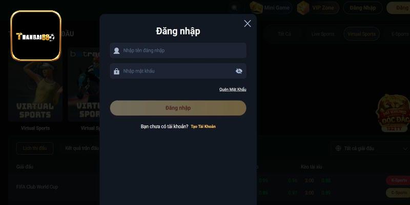 Các thao tác an toàn nhất cho thủ tục đăng nhập tài khoản Thanbai88